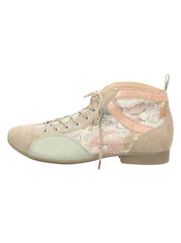 Think! Leren veterschoenen "Guad2" beige
