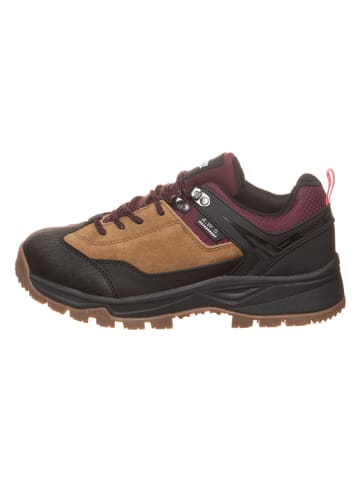 Icepeak Trekkingschuhe in Hellbraun/ Lila/ Schwarz
