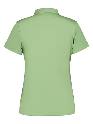 Icepeak Koszulka funkcyjna polo "Bayard" w kolorze zielonym