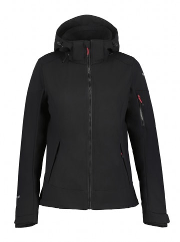 Icepeak Kurtka softshellowa "Bathgate" w kolorze czarnym
