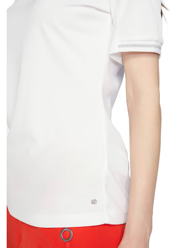 LUHTA Koszulka funkcyjna polo "Aerola" w kolorze białym