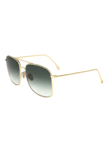 Victoria Beckham Dameszonnebril goudkleurig/groen