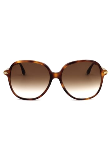 Victoria Beckham Damen-Sonnenbrille in Braun