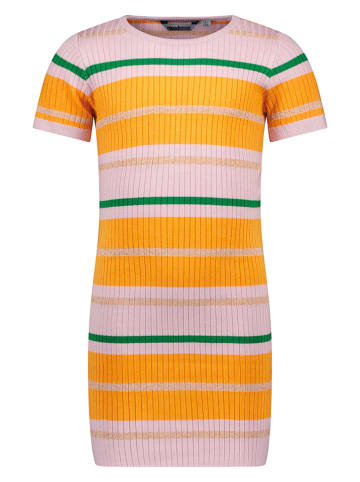 Moodstreet Kleid in Orange/ Rosa