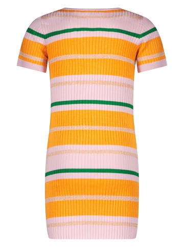 Moodstreet Kleid in Orange/ Rosa