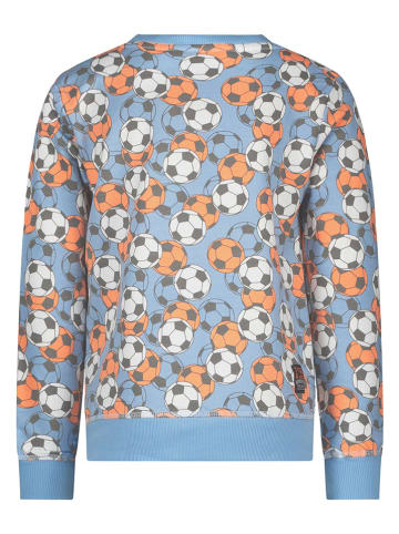 Tygo & Vito Sweatshirt lichtblauw/oranje