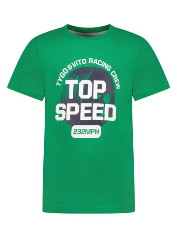 Tygo & Vito Shirt "Top speed" in Grün