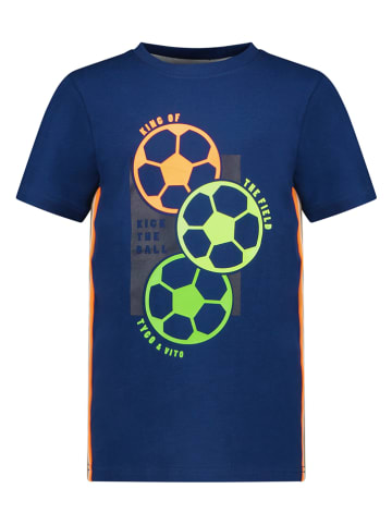 Tygo & Vito Shirt "Football" donkerblauw