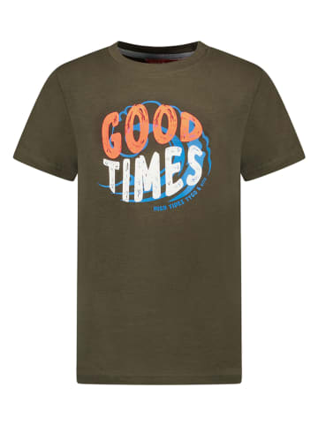 Tygo & Vito Koszulka "Good Times" w kolorze brązowym