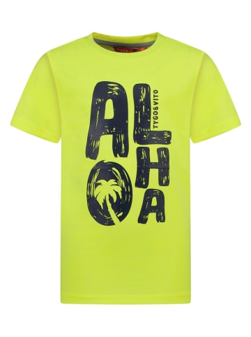 Tygo & Vito Koszulka "Aloha" w kolorze żółtym
