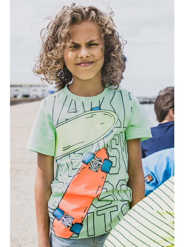 Tygo & Vito Shirt "Boards" groen/meerkleurig