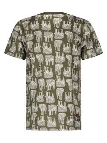 Tygo & Vito Koszulka "Elephant" w kolorze khaki