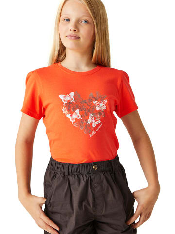Regatta Koszulka "Bosley VII" w kolorze pomarańczowym