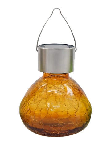 SiL Interiors 3-delige set: solarlampen groen/crème/oranje - (H)11,5 cm