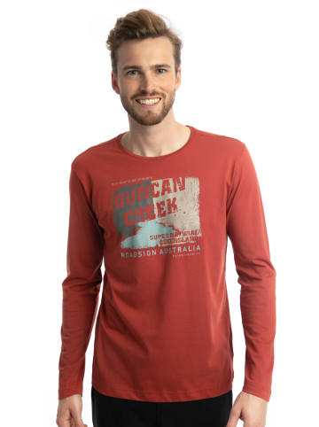 Roadsign Koszulka w kolorze czerwonobrązowym