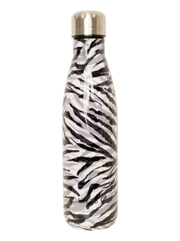 Dare 2b Roestvrijstalen drinkfles wit/zwart - 500 ml