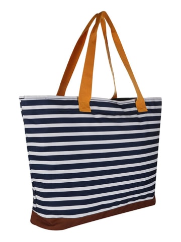 Regatta Strandtasche "Stamford" in Dunkelblau/ Weiß