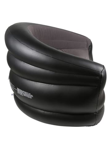 Regatta Opblaasbare bank zwart - (B)75 x (H)80 x (D)70 cm