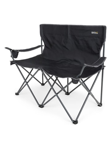 Regatta Krzesło campingowe "Isla" w kolorze czarnym - 135 x 90 x 55 cm