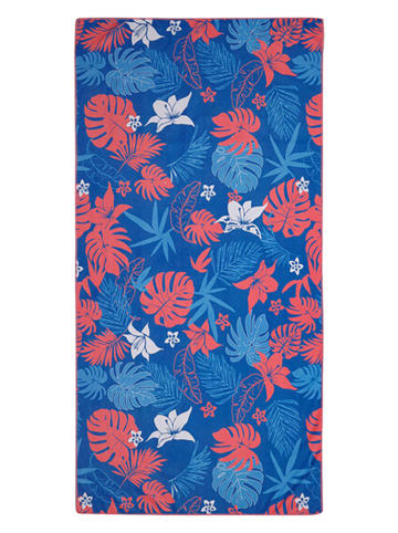 Regatta Ręcznik plażowy w kolorze niebiesko-czerwonym - 140 x 70 cm