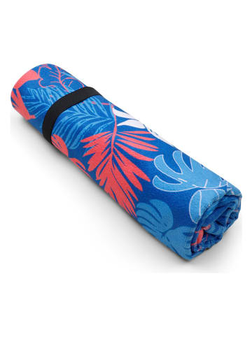 Regatta Strandlaken blauw/rood - (L)140 x (B)70 cm