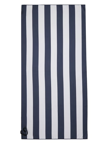 Regatta Ręcznik plażowy w kolorze granatowo-białym - 140 x 70 cm