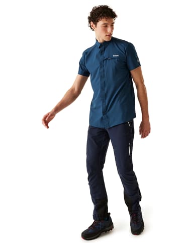 Regatta Functionele blouse "Travel Packaway" donkerblauw