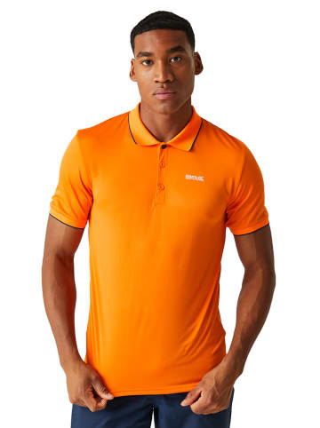 Regatta Functioneel poloshirt "Remex II" oranje