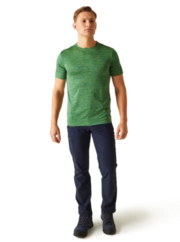 Regatta Koszulka funkcyjna "Fingal Edition" w kolorze zielonym