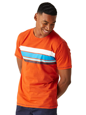 Regatta Koszulka "Rayonner" w kolorze pomarańczowym