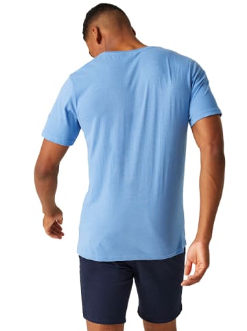 Regatta Koszulka "Cline VIII" w kolorze błękitnym