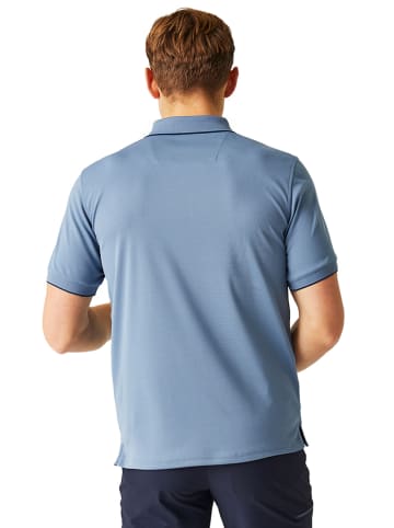 Regatta Functioneel poloshirt "Oakmont" lichtblauw