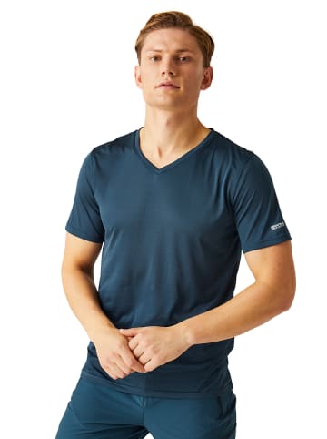 Regatta Functioneel shirt "Fingal" donkerblauw