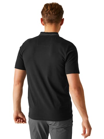 Regatta Funktionspoloshirt "Forley" in Schwarz