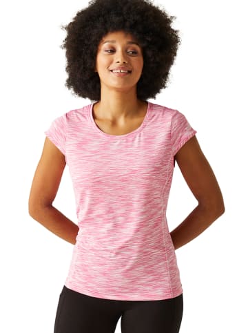 Regatta Koszulka funkcyjna "Hyperdimension II" w kolorze różowym