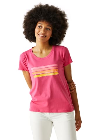 Regatta Koszulka "Filandra VIII" w kolorze różowym
