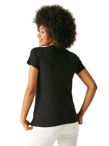 Regatta Koszulka "Filandra VIII" w kolorze czarnym