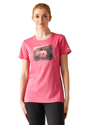 Regatta Koszulka sportowa "Fingal VIII" w kolorze różowym