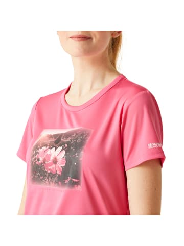 Regatta Koszulka sportowa "Fingal VIII" w kolorze różowym