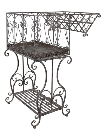 Clayre & Eef Stolik w kolorze brązowym na rośliny - 48 x 102 x 36 cm