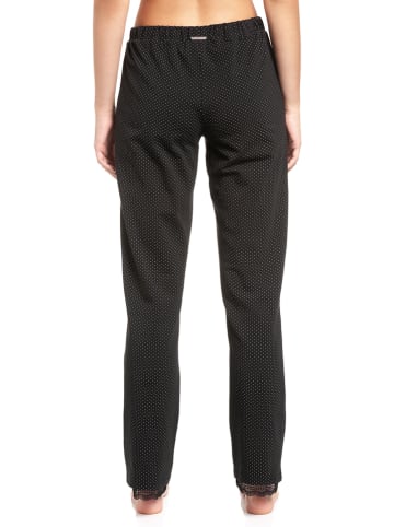 Pussy Deluxe Spodnie piżamowe "Dotties" w kolorze czarnym