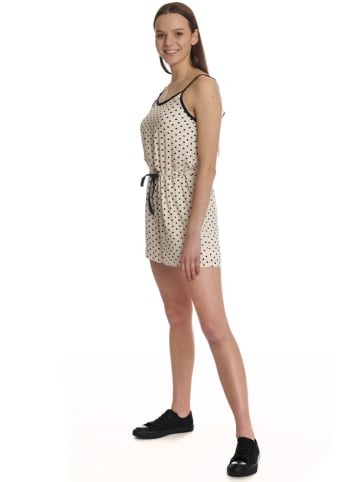 Pussy Deluxe Piżama "Dotty" w kolorze kremowym