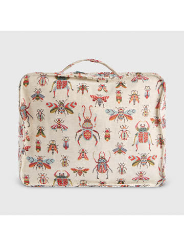 Folkifreckles Tasche "Bees" in Creme/ Bunt - (B)36 x (H)11 x (T)25 cm