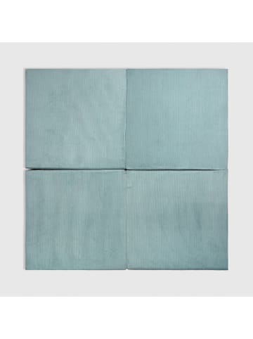 little nice things Opvouwbare speelmat "Estilo" lichtblauw - (L)120 x (B)120 cm