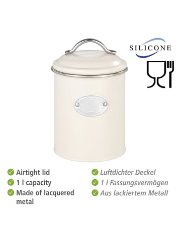 Wenko Opbergdoos "Nero" beige - 1 l
