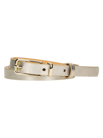 Wojas Leder-Gürtel in Gold