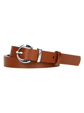 Wojas Leder-Gürtel in Hellbraun