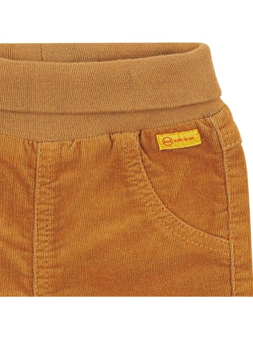Steiff Spodnie sztruksowe w kolorze jasnobrązowym