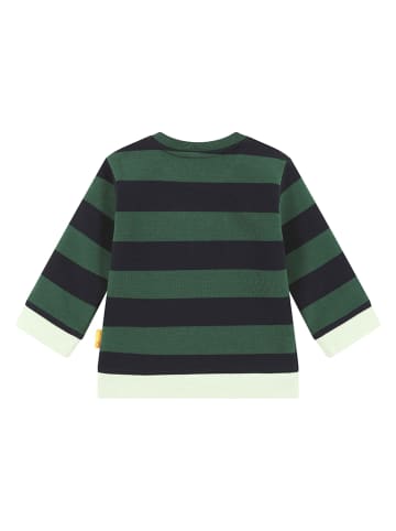 Steiff Sweatshirt groen/donkerblauw