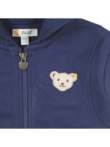 Steiff Sweatjacke in Dunkelblau